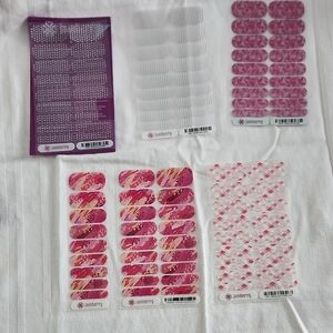 Jamberry Nail Wraps Set - Pink and Purple